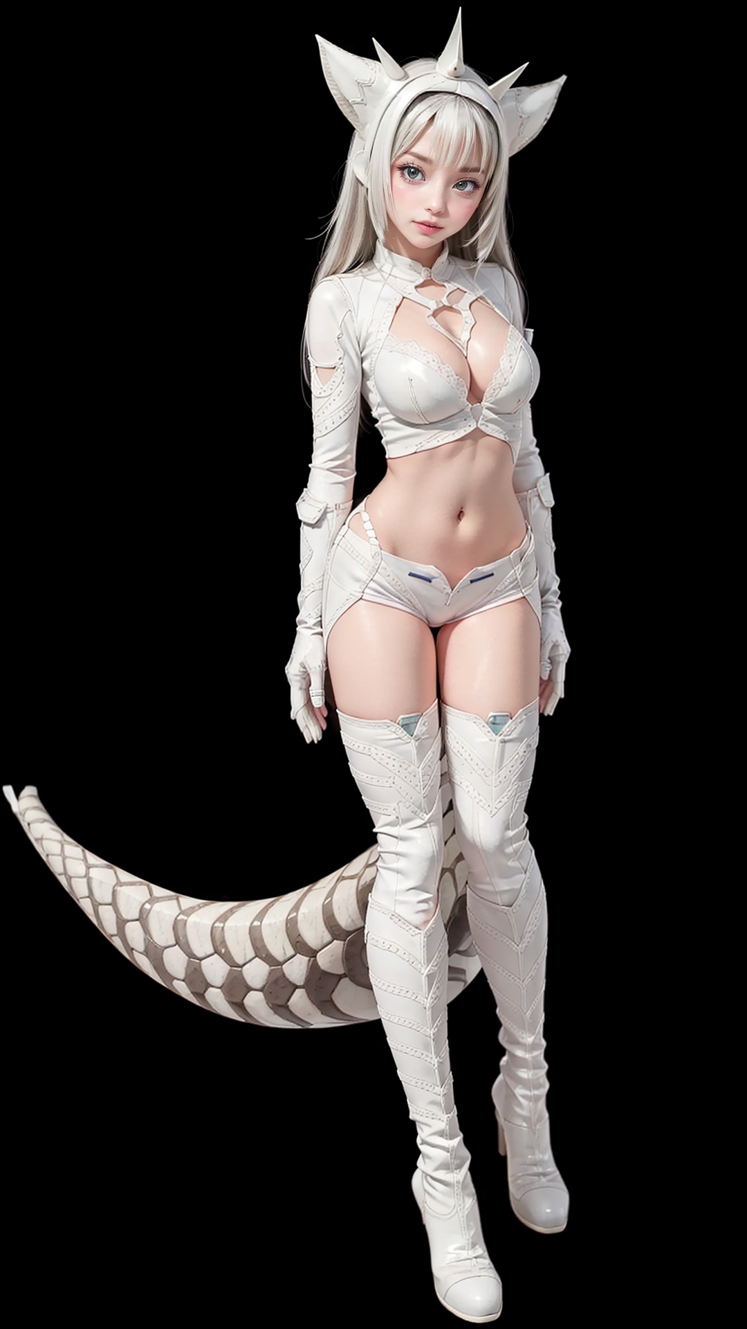 1girl,  solo,  breasts on Tensor.Art
