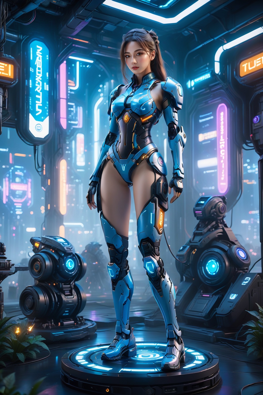 (1girl),  solo,  perfect figure on Tensor.Art