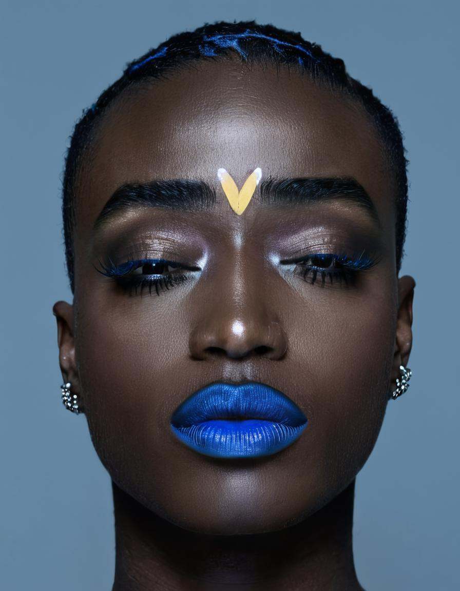 masterpiece,  very dark skin,  nose piercing by FutureFlix on Tensor.Art