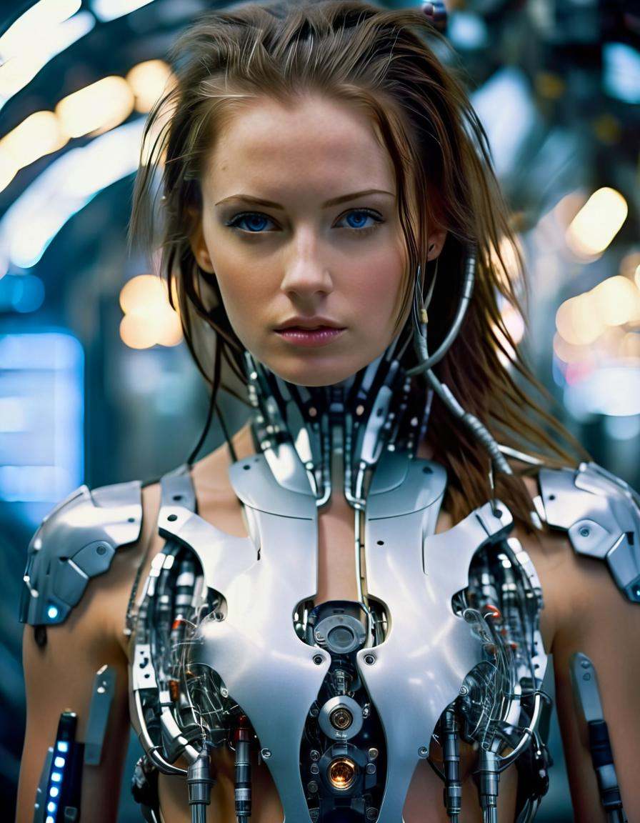 cinematic photo 1girl,  cyberpunk,  science fiction by FutureFlix on Tensor.Art