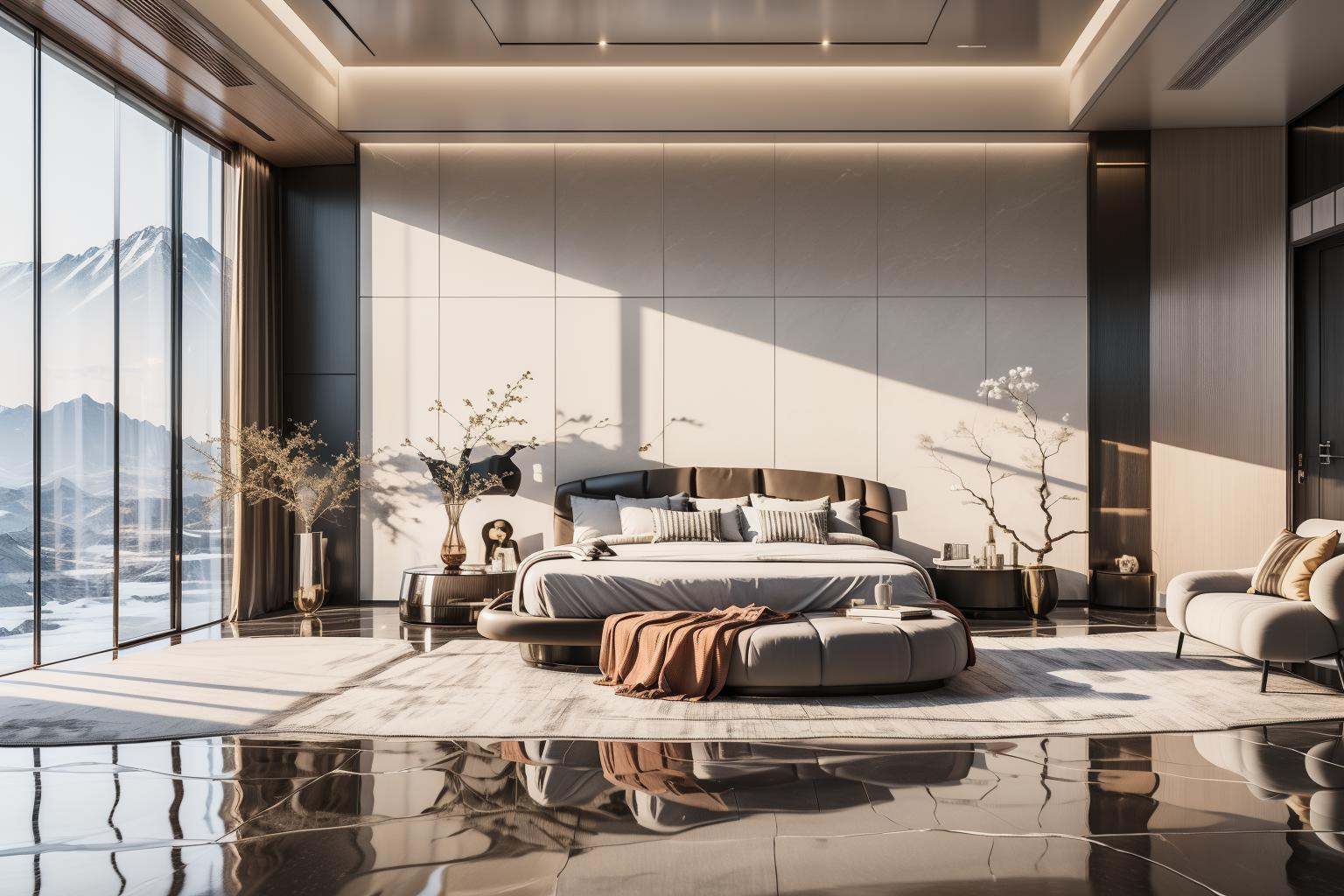 Lao Chen Jingdian,  bed,  scenery by AI商业老陈 on Tensor.Art