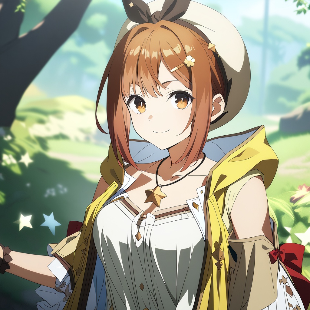 1girl,  ryza,  brown hair on Tensor.Art