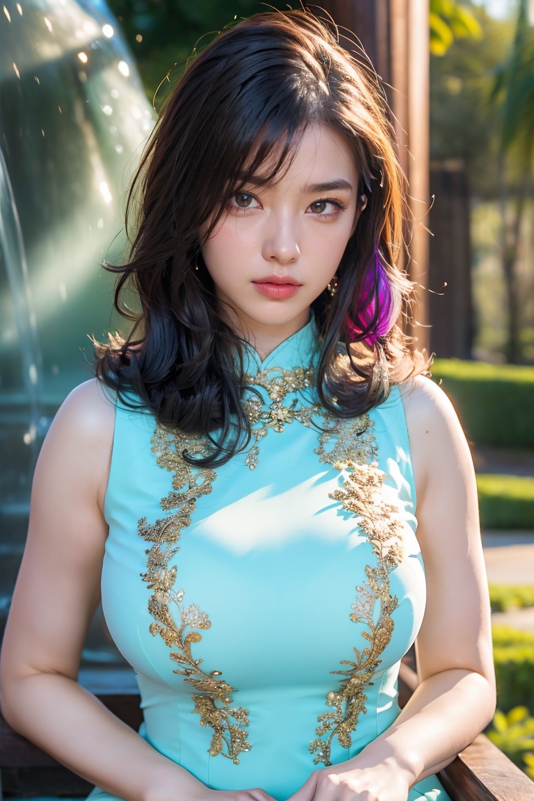 A stunning 8k super high quality photograph captures the essence of a mesmerizing Vietnamese girl,  age 21,  with striking...