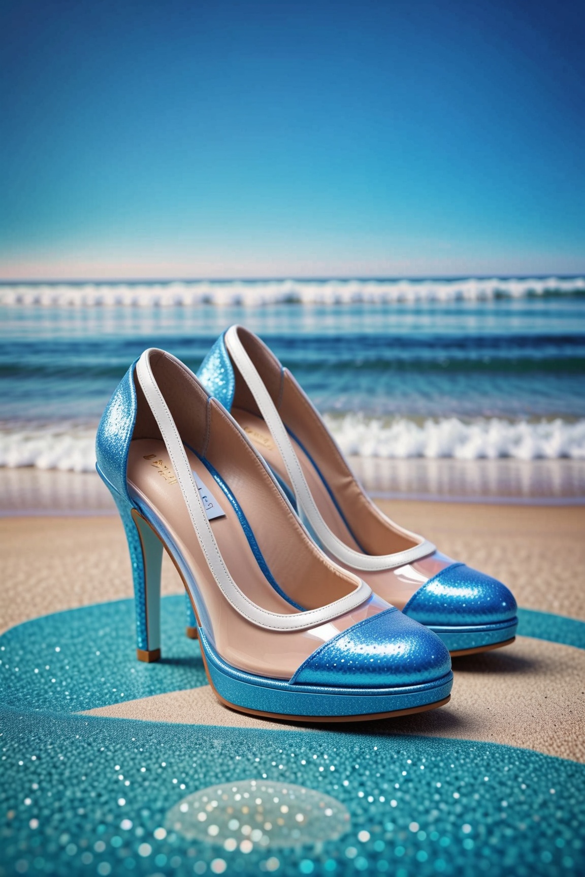 A pair of high heels,  without humans, by MAGIC OF AI on Tensor.Art