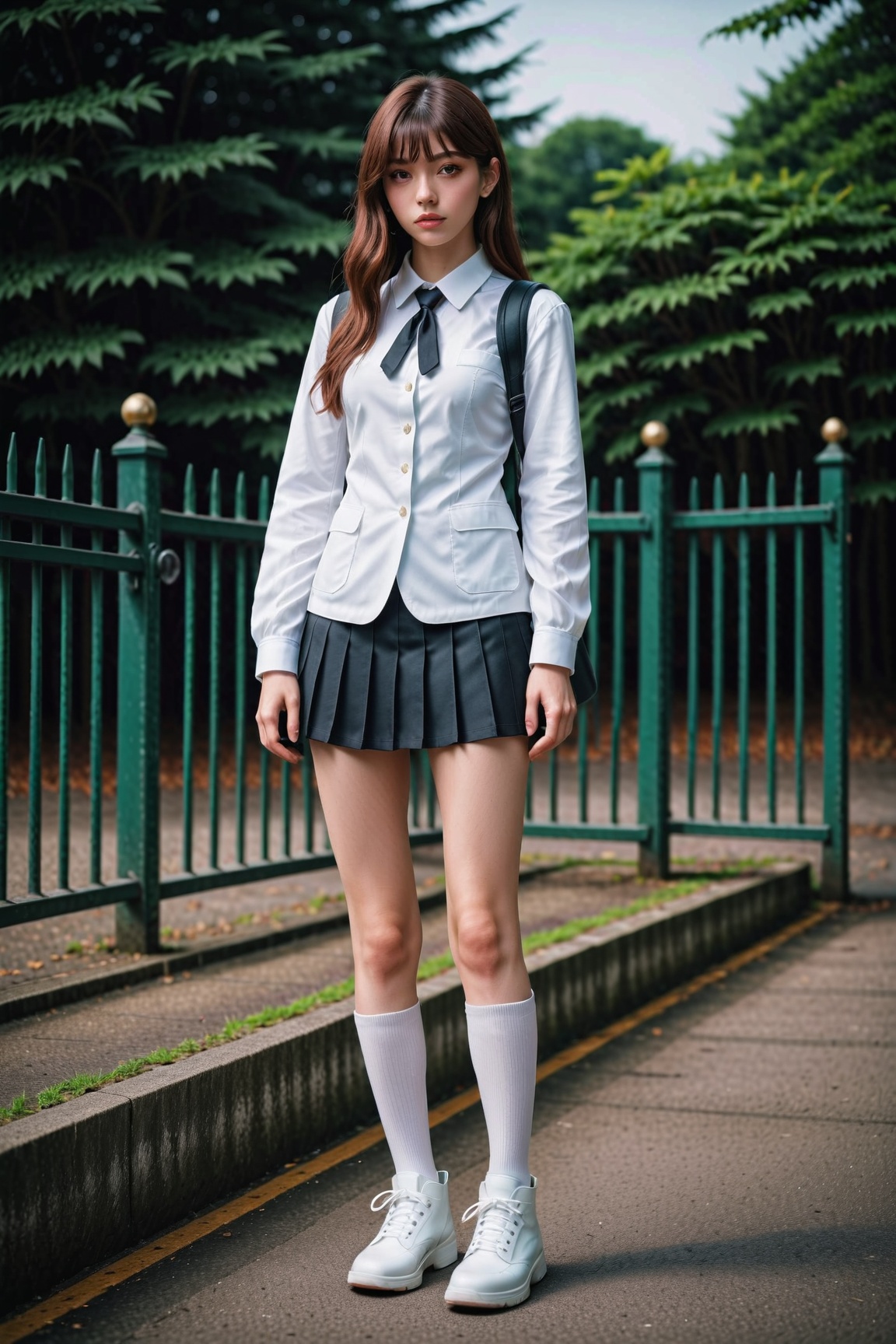 anime,  one girl,  brunette color hair by MAGIC OF AI on Tensor.Art