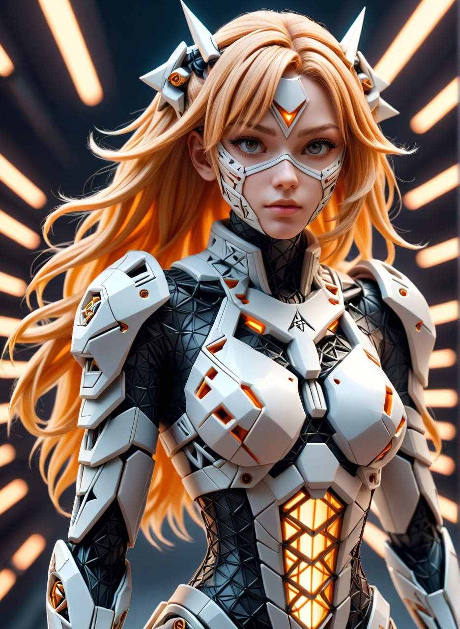 Portrait,  1girl,  mecha suit on Tensor.Art