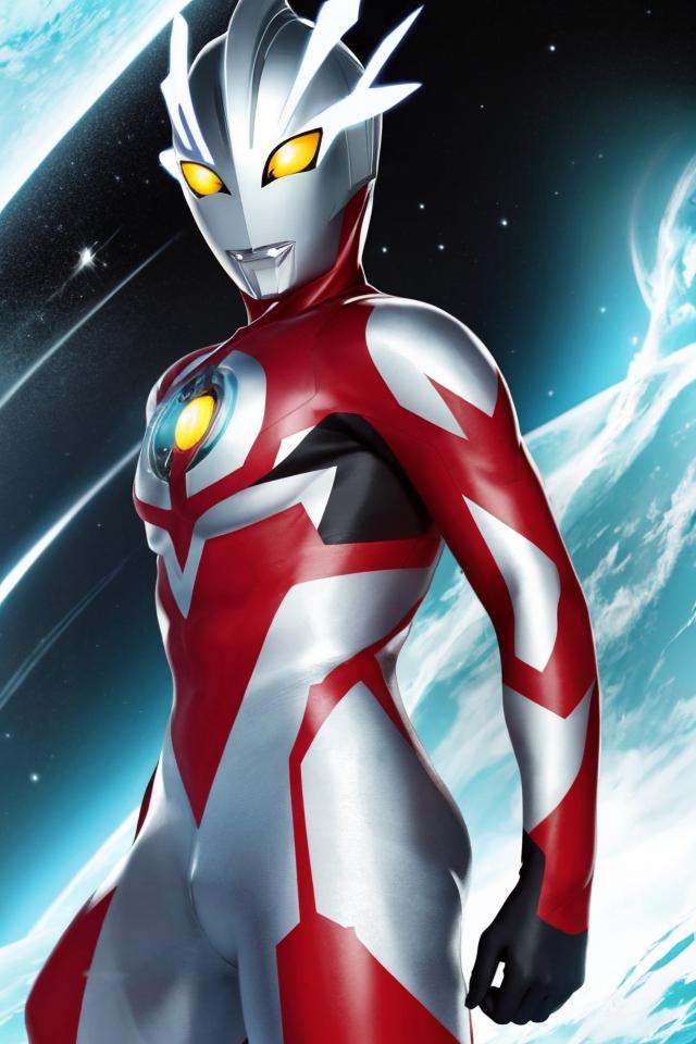 1boy,  yellow eyes,  Ultraman on Tensor.Art