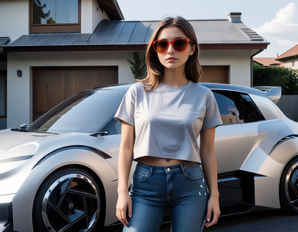 Nissan Concept 20-23 (EV) [基础模型XL] by DennisSchöneberg on Tensor.Art