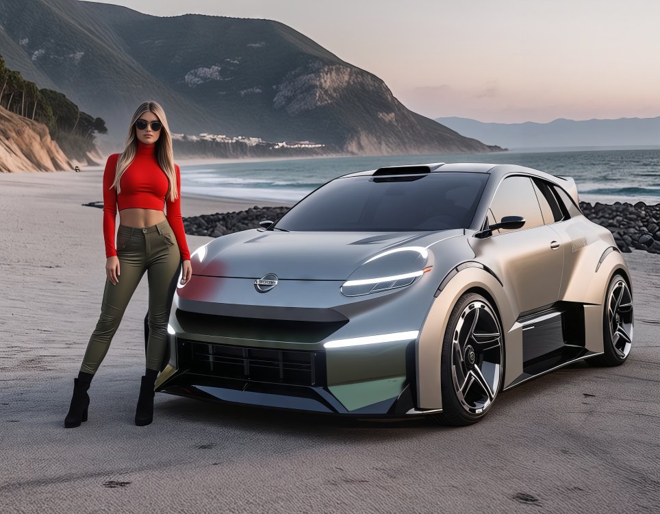 Nissan Concept 20-23 (EV) [基础模型XL] by DennisSchöneberg on Tensor.Art