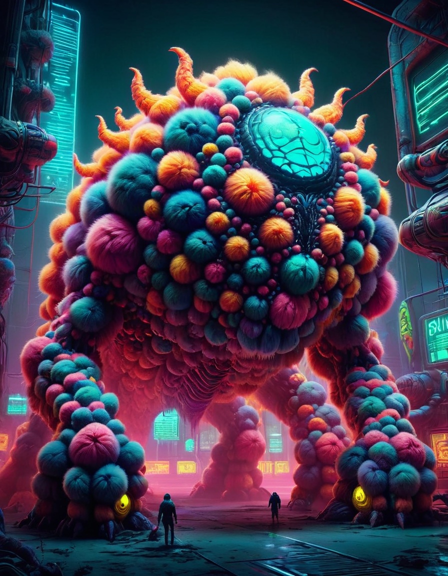 horror,  sci-fi,  and monster theme on Tensor.Art