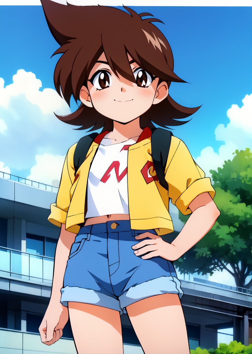 Hilary Tachibana,  1girl,  solo on Tensor.Art