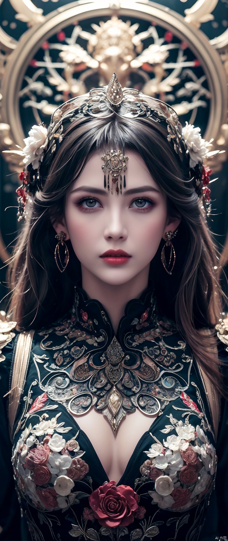 Intricate 3d rendering ultra-detailed beautiful angel of death,  biomechanical robot,  simulated 150mm lens by 爱丽丝王 on Ten...