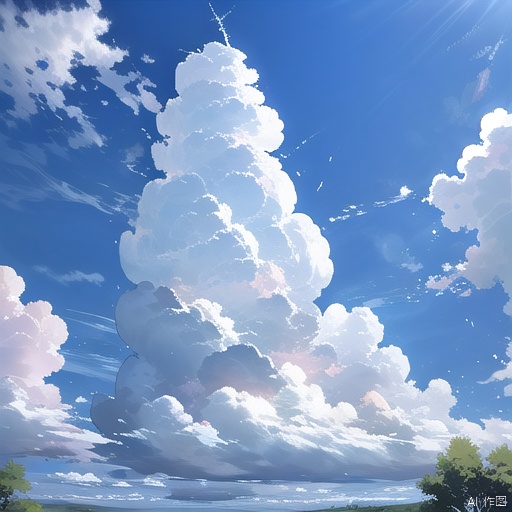  beautiful sky, blue sky, cloudy sky,