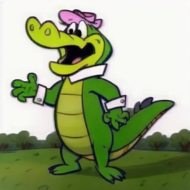 Wally Gator,  male,  alligator on Tensor.Art