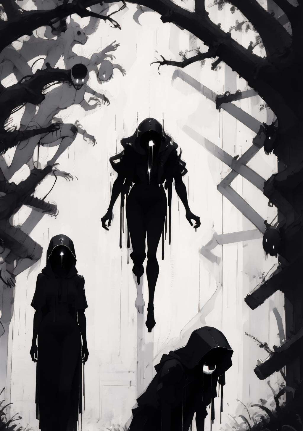 sketch,  cilys,  shadow on Tensor.Art