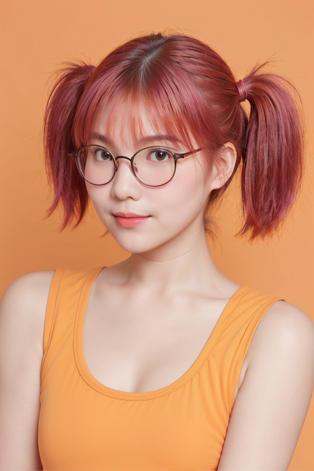 20 years old cute japanese woman,  bob hair,  twintails on Tensor.Art