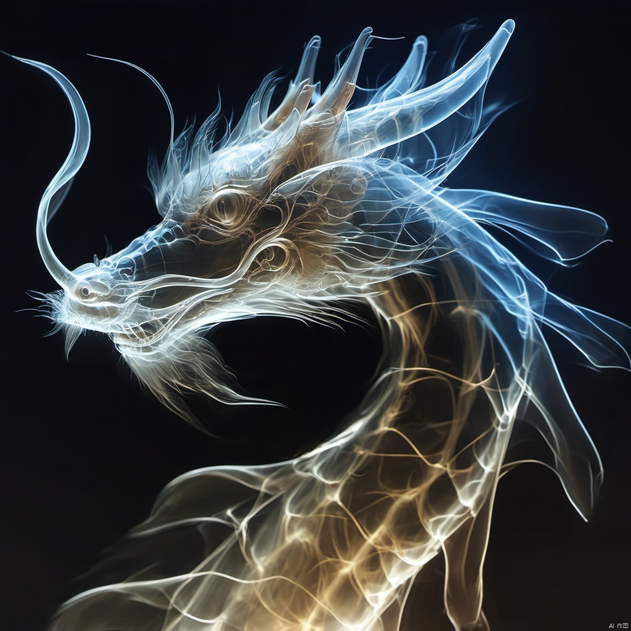 masterpiece,best quality,dragon, x-ray, no humans, simple background, solo, animal, from side, shining eyes,flying