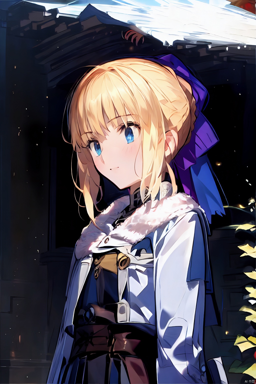  saber,1girl, solo