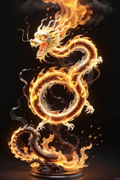  (masterpiece, top quality, best quality, official art, beautiful and aesthetic:1.2),fire element,fire Chinese dragon,(Masterpiece, high quality, best quality, official art, beauty andaesthetics:1.2),,