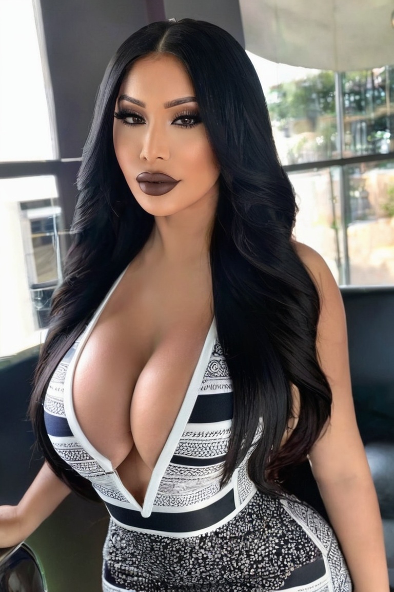 JanetGuzman,  black hair,  long hair on Tensor.Art