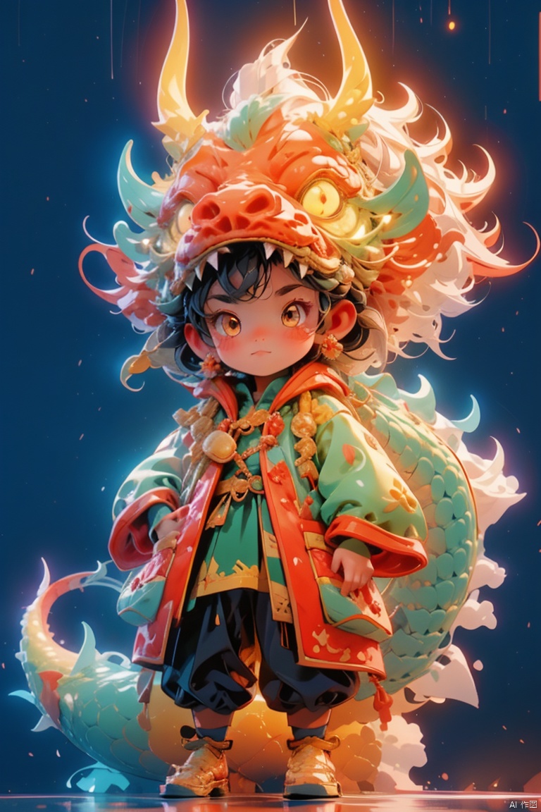 3D illustration,  animated character,  whimsical,  cultural attire,  glowing effect,  high resolution,  playful expression,  mythical theme,  holding cards,  digital art,  CGI,  fantasy,  intricate design,  warm color palette,  bokeh background,  depth of field,  indoor setting,  soft lighting,  illustrative,  character focus,<lora:EMS-273019-EMS:0.800000>