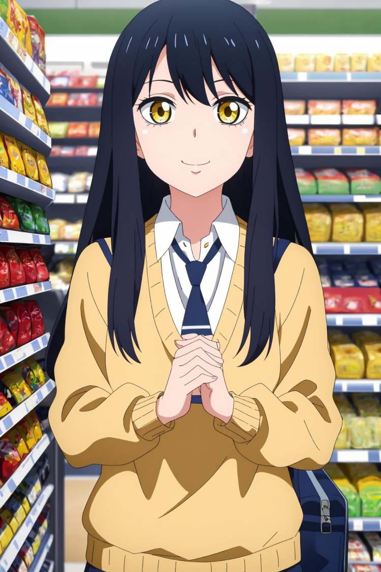 Miko Yotsuya || Mieruko-Chan by Vaporvvave on Tensor.Art