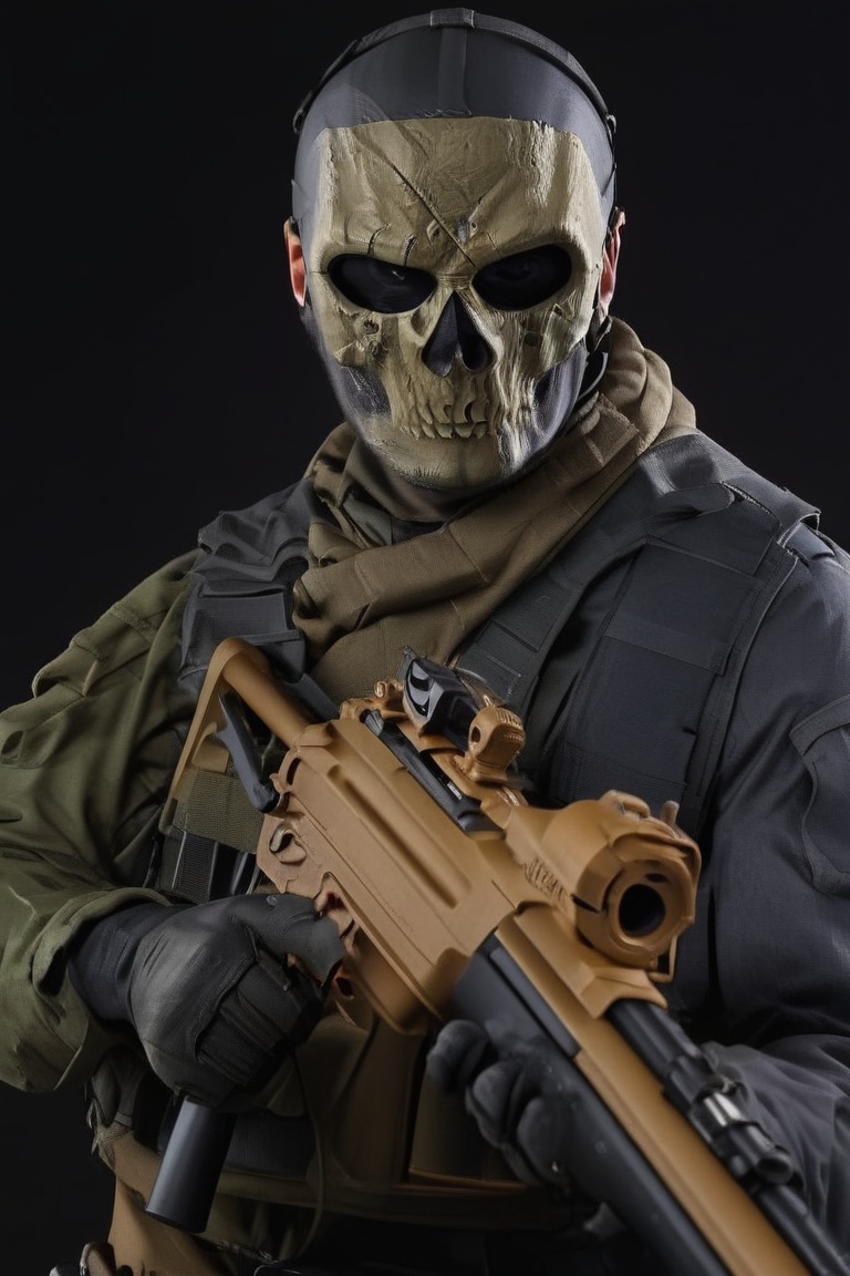 MW,  mask,  call of duty on Tensor.Art