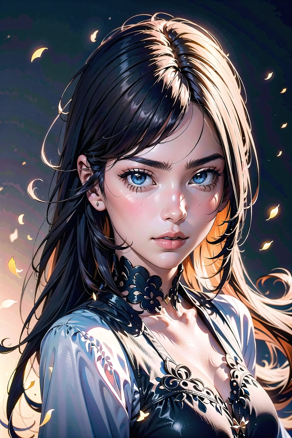 1girl,  solo,  long hair on Tensor.Art
