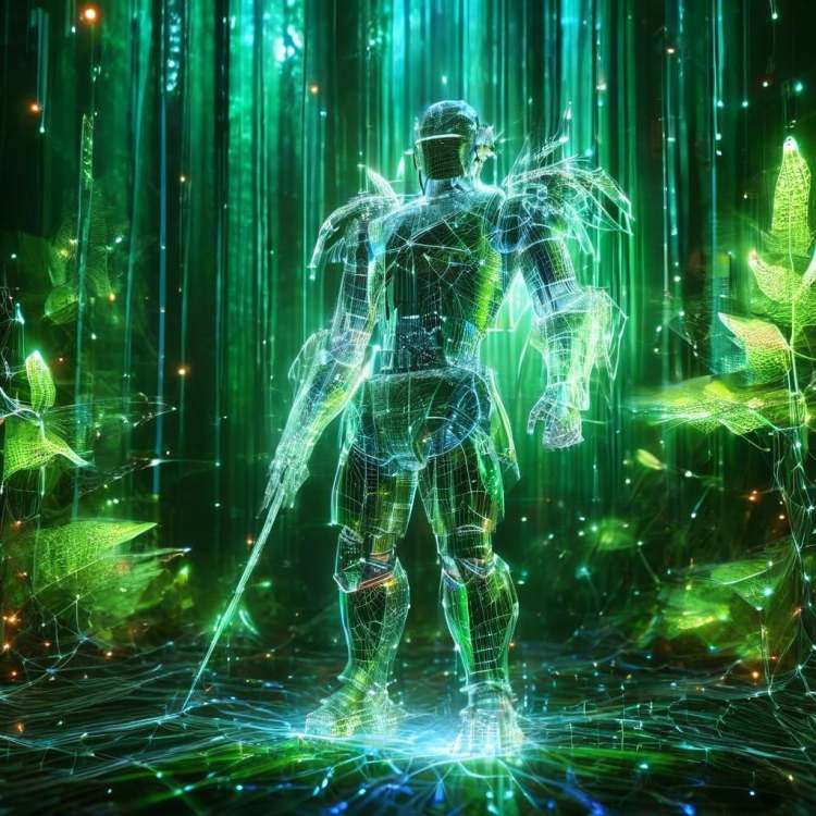 Wireframe Hologram Style XL by nocor1i8 on Tensor.Art