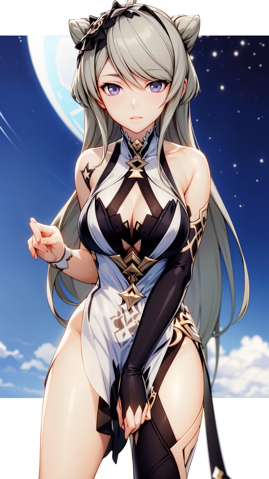 fallen rosemary,  rita rossweisse,  full dress on Tensor.Art