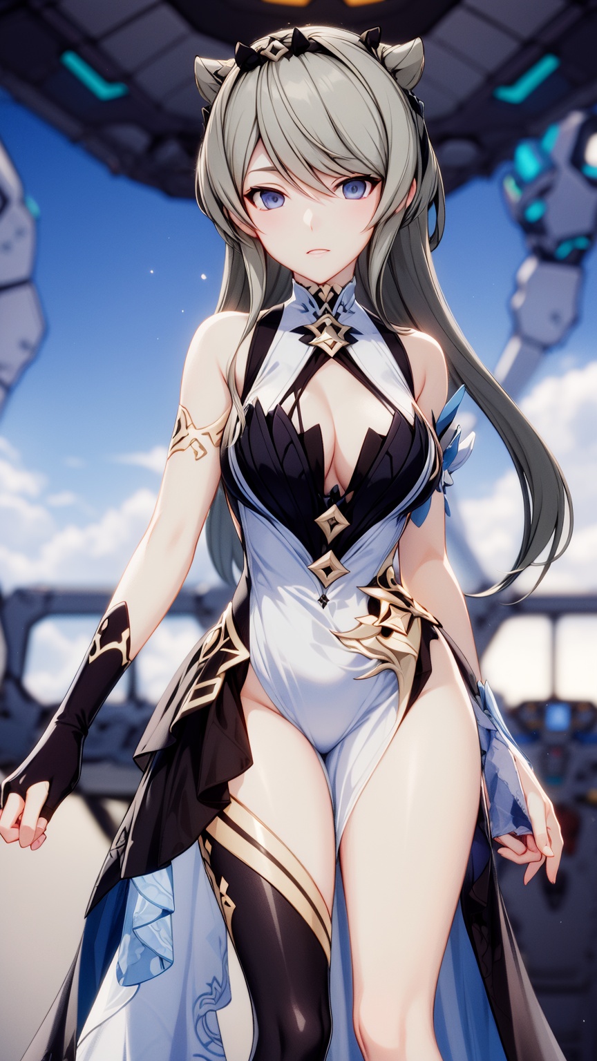 fallen rosemary,  rita rossweisse,  full dress on Tensor.Art