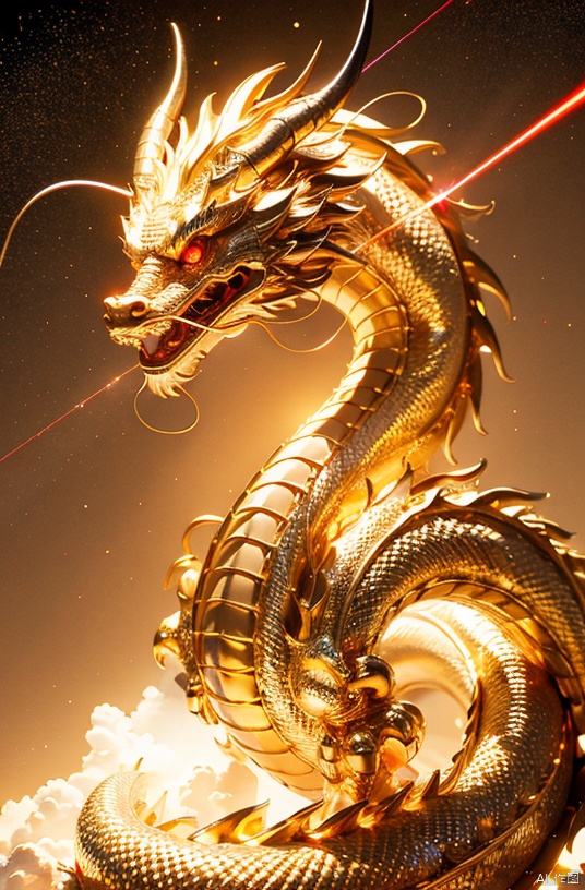  
 HDR, UHD, 8K,dramatic lighting,soft,golden hour,highly detailed,sharp focus,professional grade,depth of field,real life,cinematic tones,rule of thirds,framing,Colorful costumes, National style, ,Chinese dragon,Powerful, Tender, Aesthetic, Heal, Mysterious power, Metallic scales, Shine in cosmic brilliance, Laser eye, Gamma ray eye, wisdom, Strength, Guide the growth and progress of the crypto space, Fly, Bless, Revelation, change, Stand upright, particles, x-ray,(Laser eye, gamma ray eye,red_eyes)