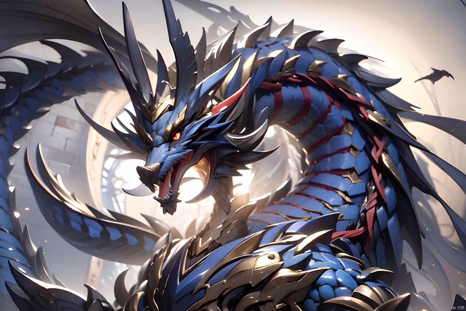 best quality,masterpiece,dragon