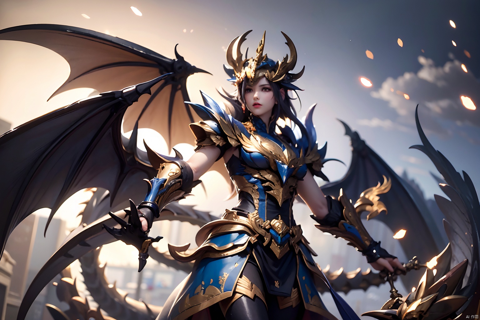 best quality,masterpiece,dragon