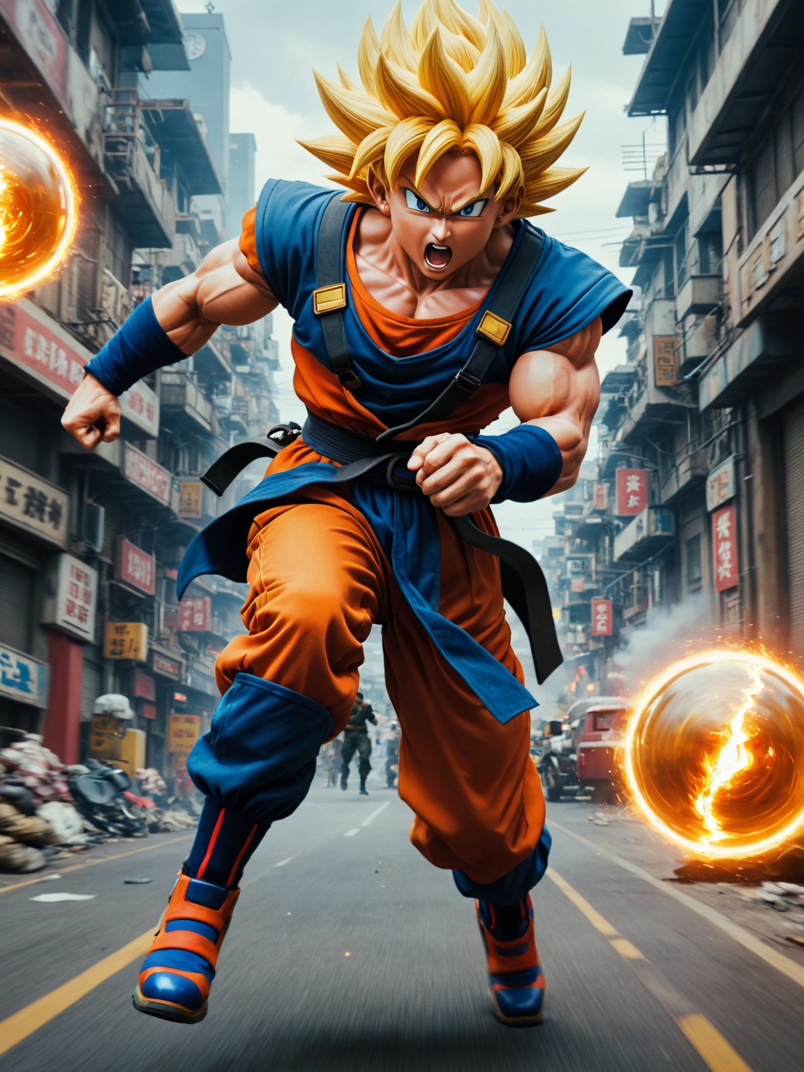 + ranger,  Dragonball series,  Overwhelmed on Tensor.Art