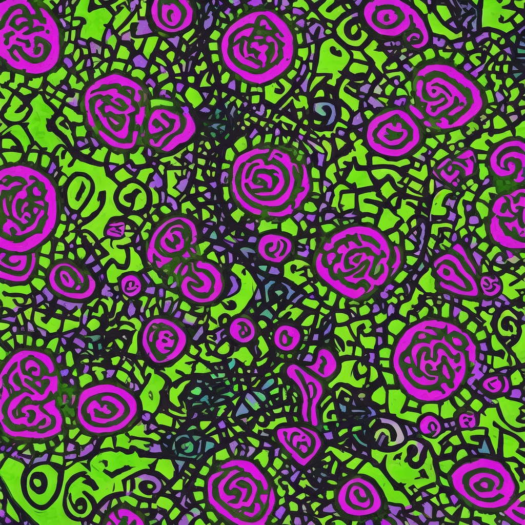 green pink on Tensor.Art
