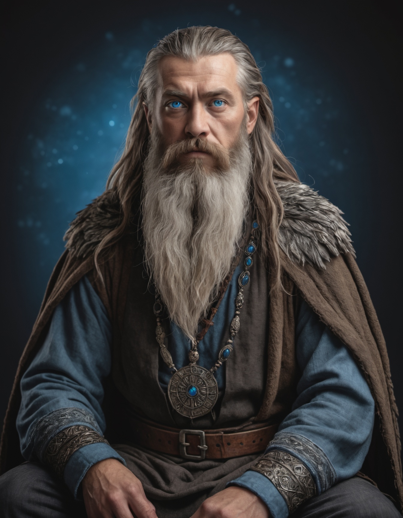 full body shot photo,  Intricately detailed,  the portrait will capture his piercing blue eyes on Tensor.Art