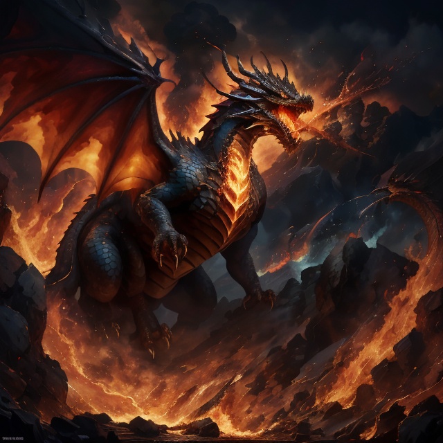 Dragon by Decyfer30 on Tensor.Art