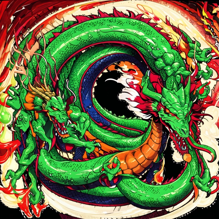 DRAGON YEAR by user luisa 6080 on Tensor.Art
