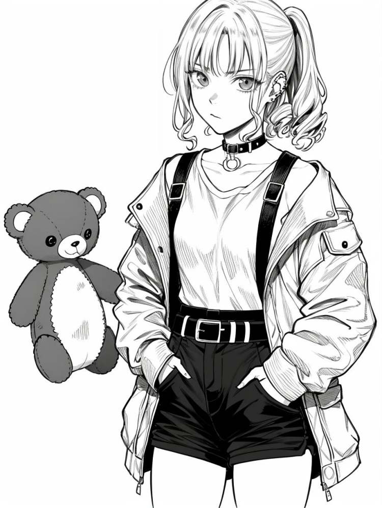 盒子系列——黑白线稿 by 盒子 on Tensor.Art