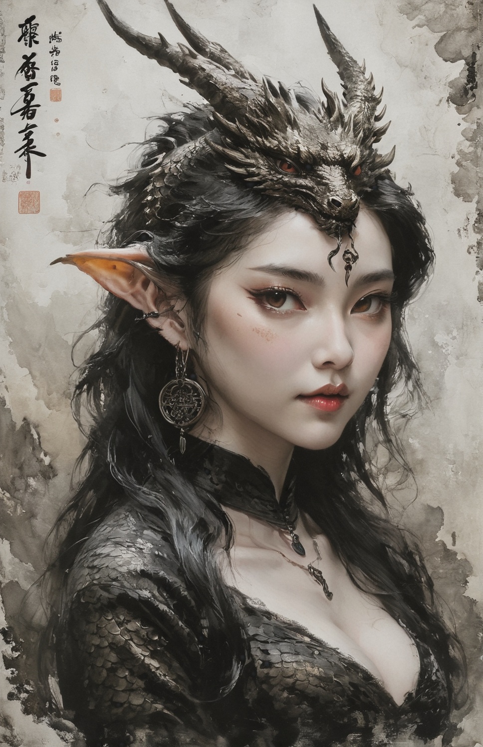 1 girl,  (masterful), on Tensor.Art