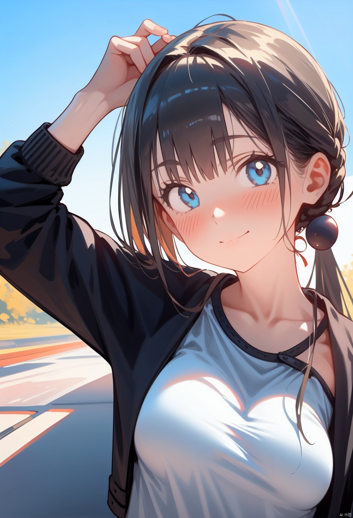  1girl, solo, 