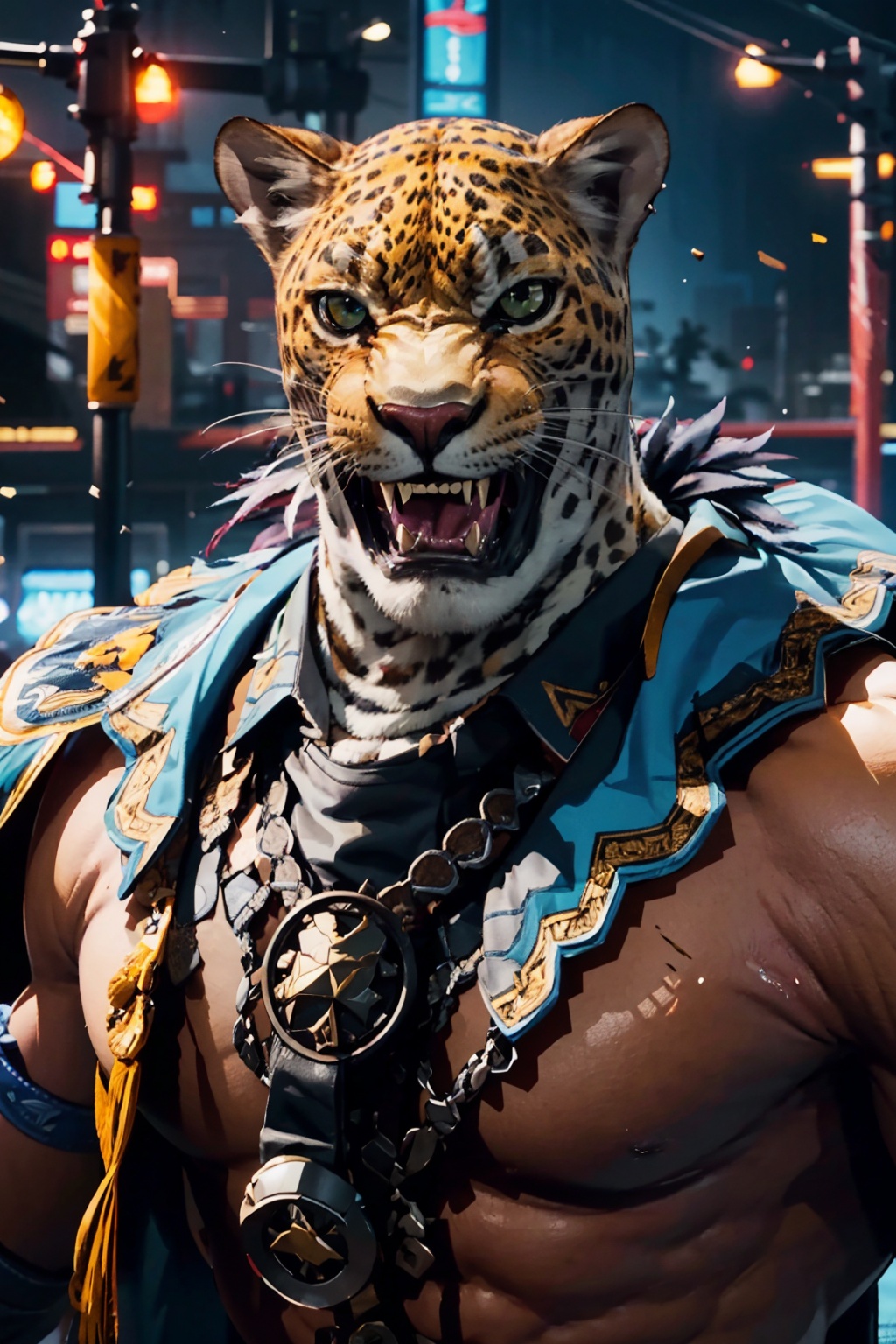king_tekken8,  profile image,  photorealistic on Tensor.Art