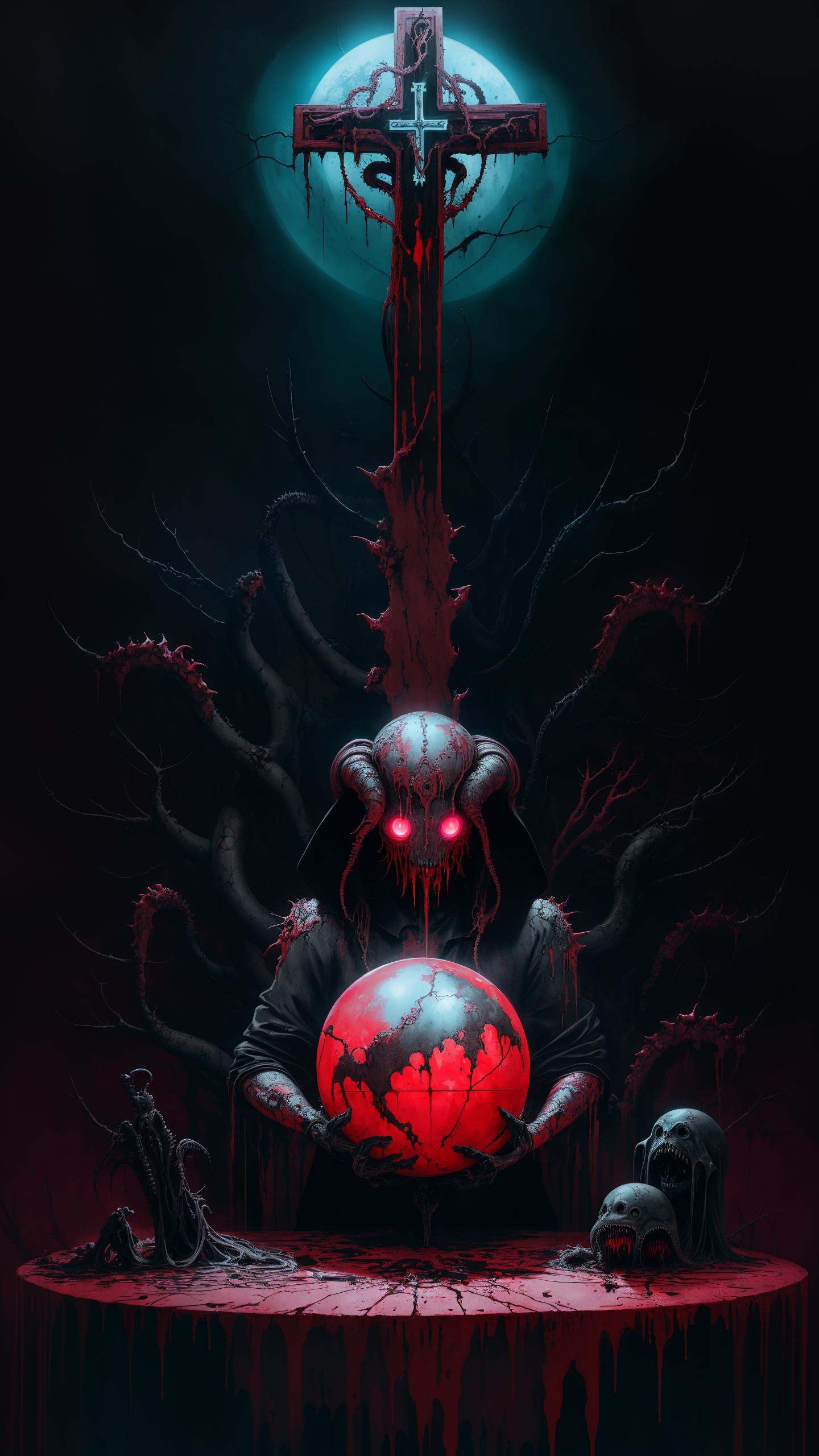 Cthulhu,  lovecraft cthulhu,  lovecraftian style on Tensor.Art