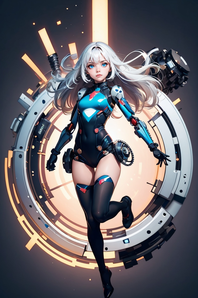 1girl,  robot,  solo on Tensor.Art