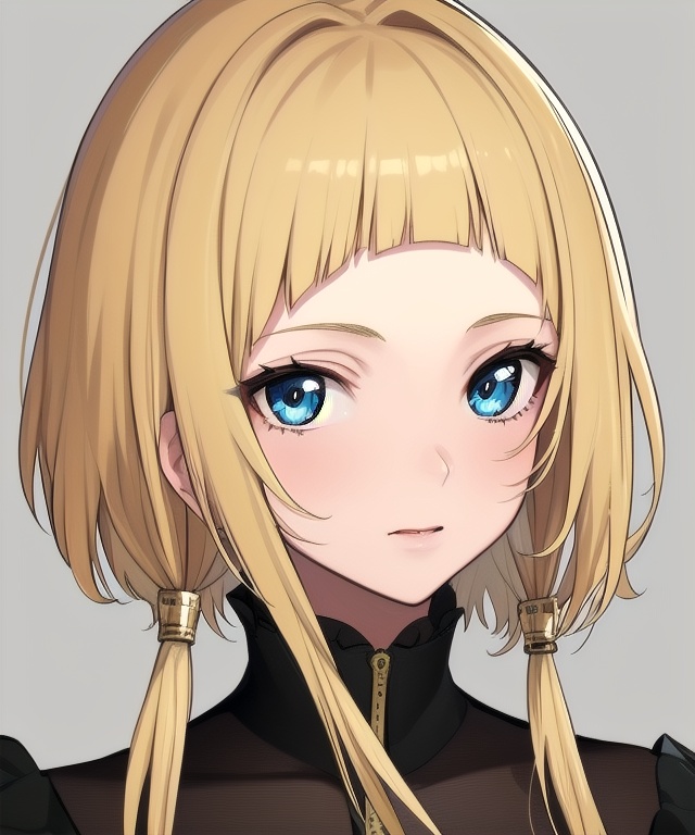 1girl,  portrait,  concave bangs on Tensor.Art