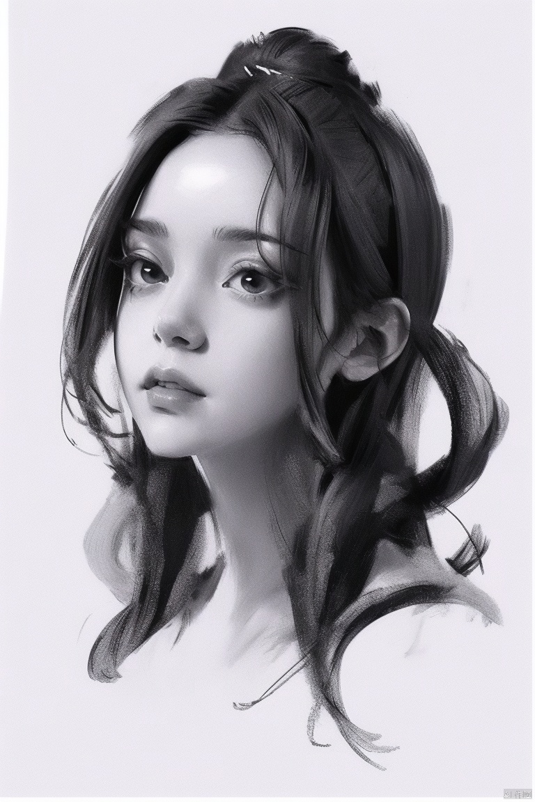 1girl,Sketching,sketch