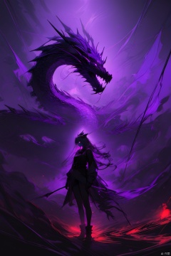  mastepiece,best quality,ethereal dragon,fantasy art,backlighting,ethereal glow,purple theme, best quality