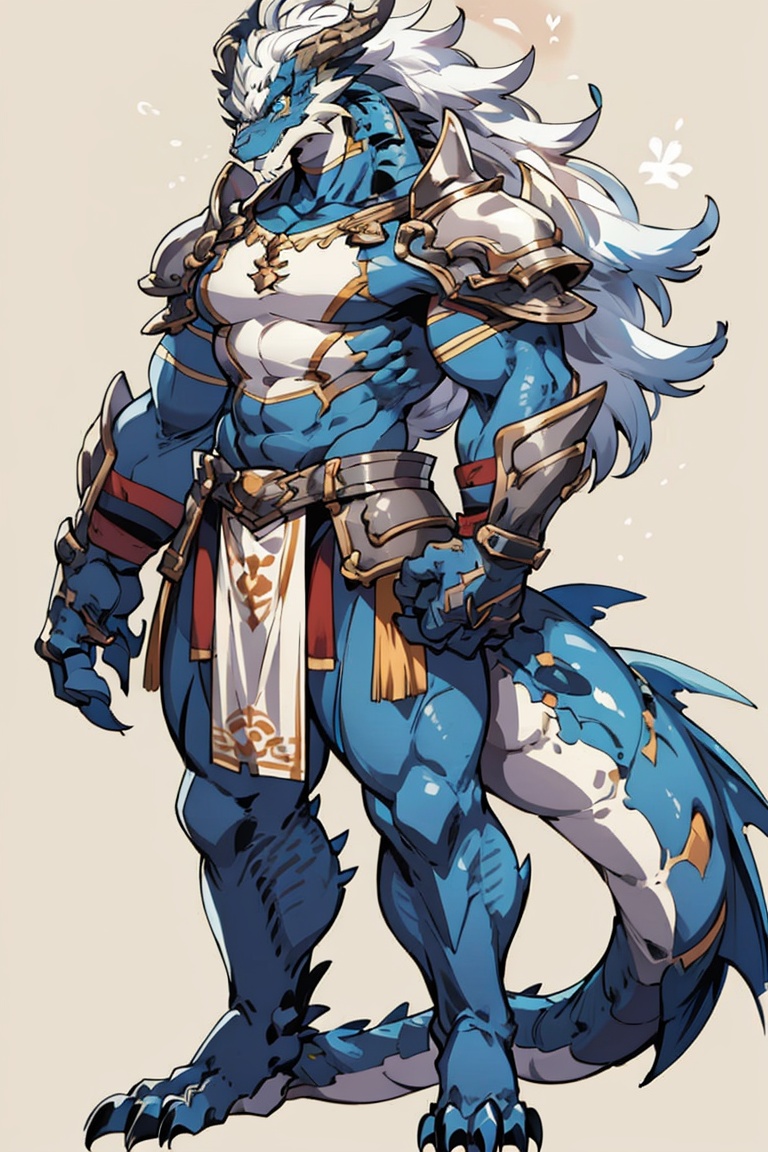solo,  long hair,  blue eyes on Tensor.Art