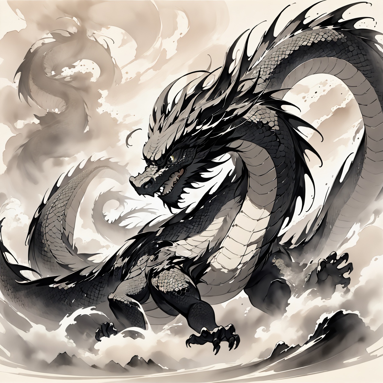 dragon on Tensor.Art